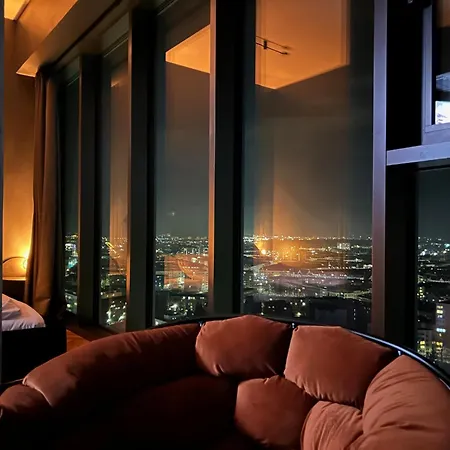 Daire 21 Panorama View Hanza Tower Szczecin