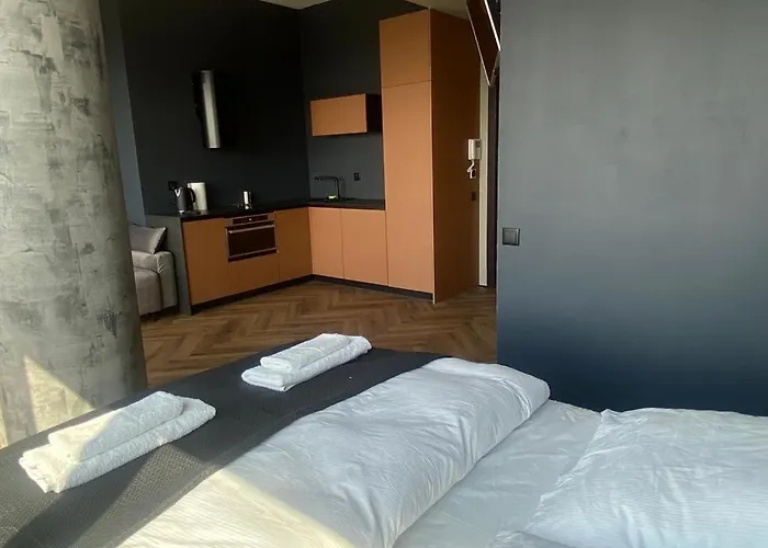 Daire 21 Panorama View Hanza Tower Szczecin